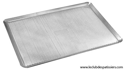 plaque patisserie perforee aluminium - leclubdespatissiers